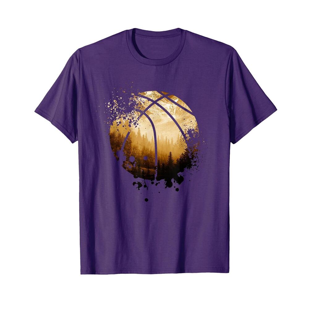 Vintage Basketball Graphic Design Basketball T-Shirt